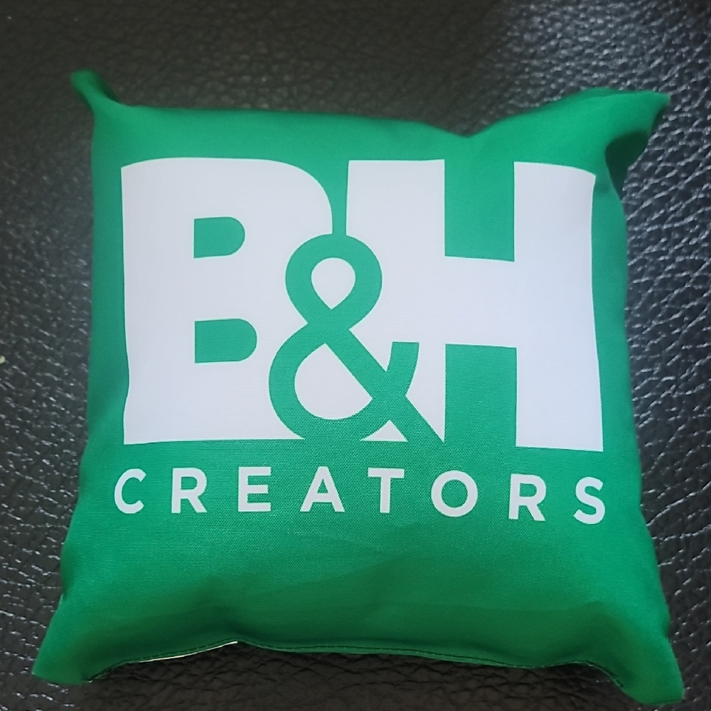 B&H Creators Green Pillow